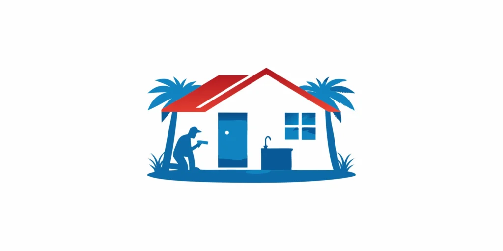 A 24/7 plumber making an emergency home repair in Riverside County.