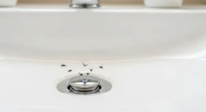 Drain flies identification - drain cleaning service in Orange County