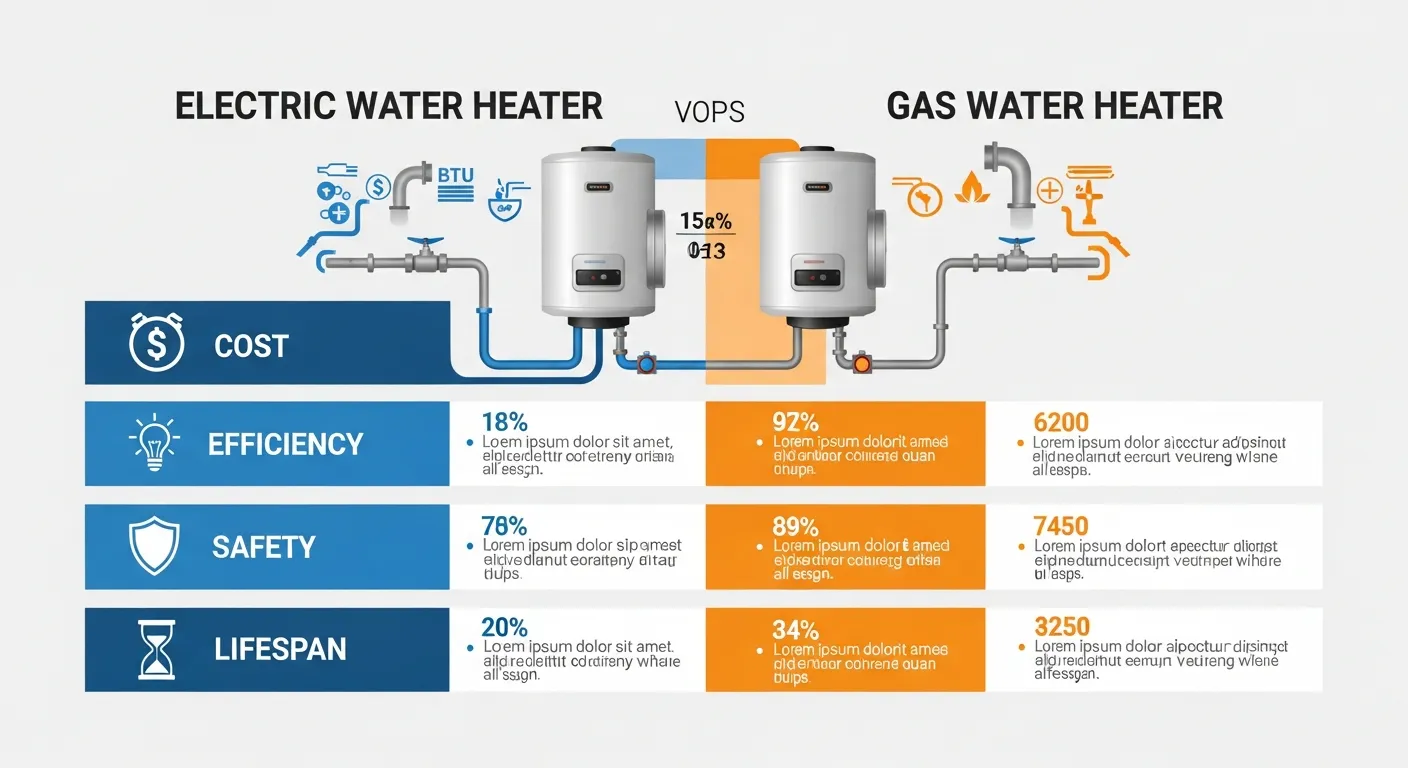 Homeowner adjusting temperature on a modern water heater