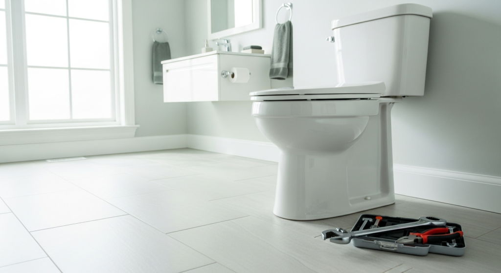 How to fix a running toilet - plumbing repair by 911 Drain Lines