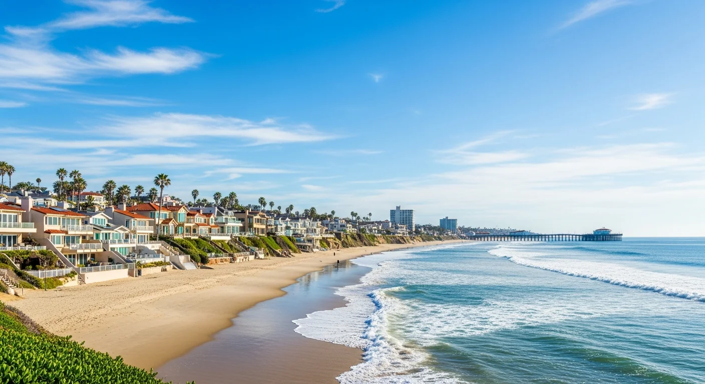 Huntington Beach, CA residential area served by 911 Drain Lines