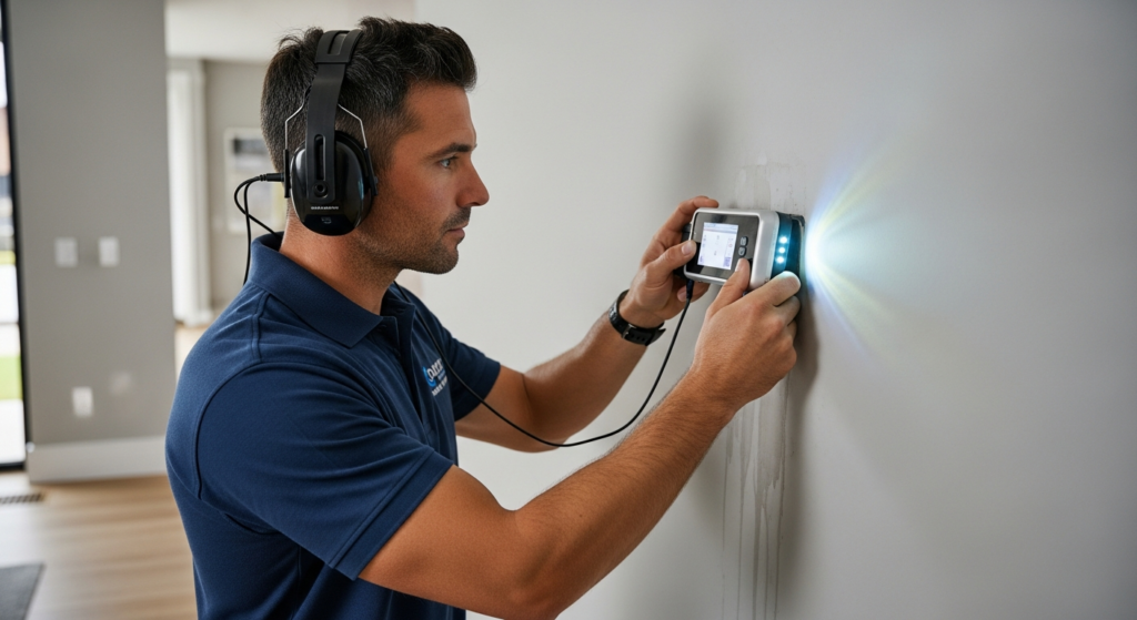 Water leak detection and repair by 911 Drain Lines and Plumbing