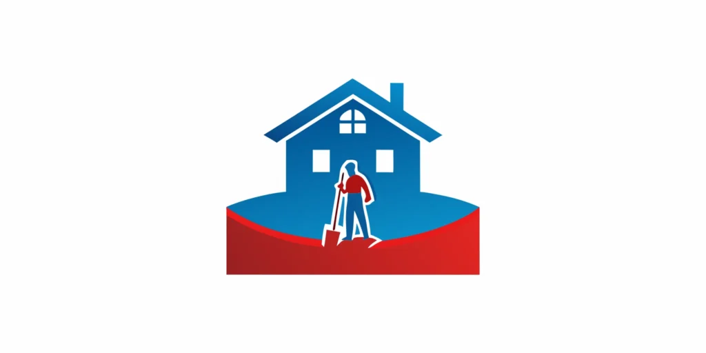 Sewer line replacement work on a residential property in Orange County