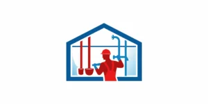 Professional plumber installing a modern whole house water filtration system in an Orange County home